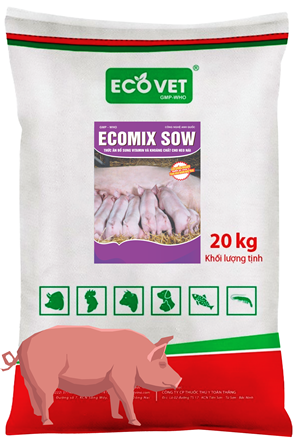 Ecomix Sow - Thức ăn bổ sung vitamin và khoáng chất cho heo nái